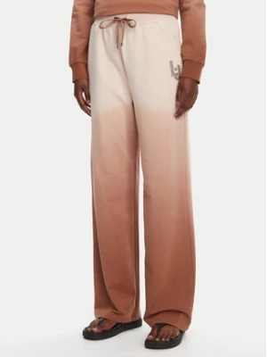 Liu Jo Sport Spodnie dresowe TA5116 FS090 Beżowy Relaxed Fit