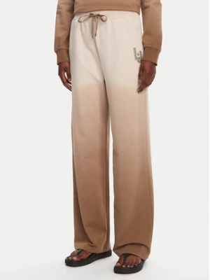 Liu Jo Sport Spodnie dresowe TA5116 FS090 Beżowy Relaxed Fit
