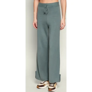 Liu Jo Sport Spodnie dzianinowe | Relaxed fit | z dodatkiem jedwabiu