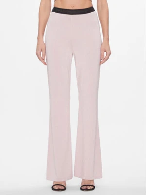 Liu Jo Sport Spodnie materiałowe TA4011 MS014 Różowy Bootcut Fit
