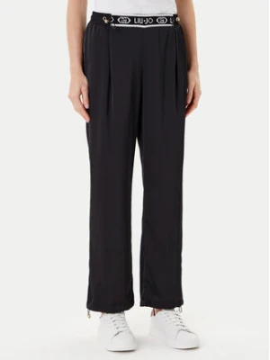 Liu Jo Sport Spodnie materiałowe TF5192 T004A Czarny Regular Fit
