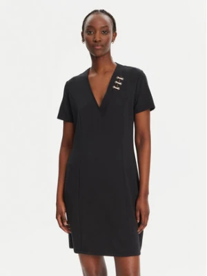 Liu Jo Sport Sukienka codzienna TA5290 J4869 Czarny Regular Fit
