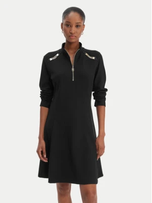 Liu Jo Sport Sukienka codzienna TA6019 JS182 Czarny Regular Fit