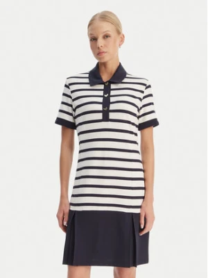 Liu Jo Sport Sukienka codzienna TA6125 J3867 Granatowy Regular Fit