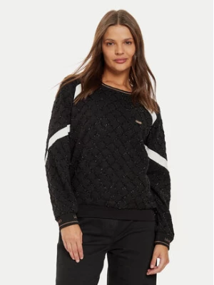 Liu Jo Sport Sweter TF4276 J4761 Czarny Regular Fit