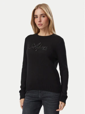 Liu Jo Sport Sweter TF6160 MA22S Czarny Regular Fit