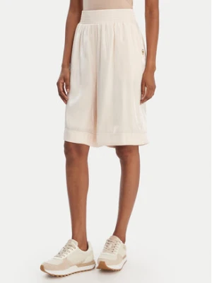 Liu Jo Sport Szorty materiałowe TA6074 T322A Beżowy Relaxed Fit