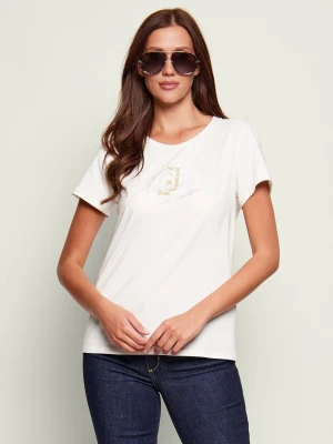 Liu Jo Sport T-shirt | Regular Fit biały
