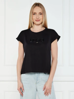 Liu Jo Sport T-shirt | Regular Fit czarny