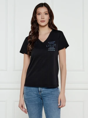 Liu Jo Sport T-shirt | Regular Fit czarny