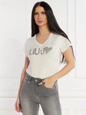 Liu Jo Sport T-shirt | Regular Fit biały