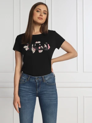 Liu Jo Sport T-shirt | Regular Fit czarny