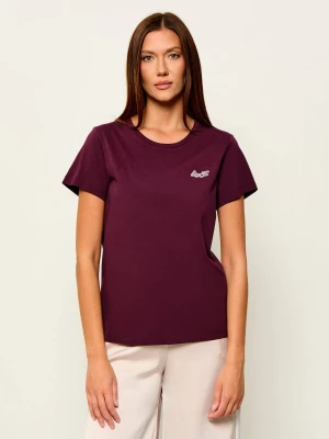Liu Jo Sport T-shirt | Regular Fit bordowy