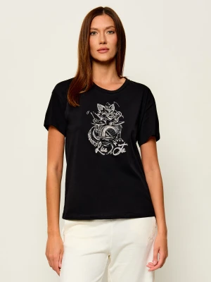 Liu Jo Sport T-shirt | Regular Fit czarny