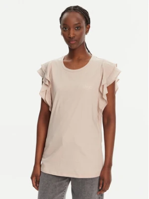 Liu Jo Sport T-Shirt TA5178 J5904 Beżowy Regular Fit