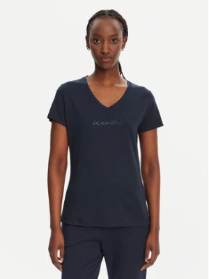 Liu Jo Sport T-Shirt TA5179 J6040 Granatowy Regular Fit