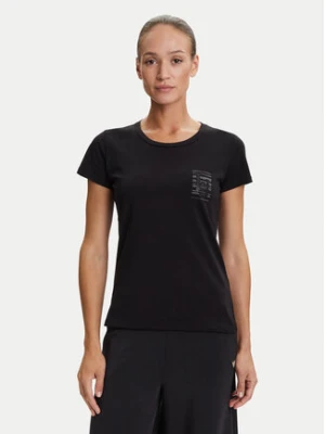 Liu Jo Sport T-Shirt TF5287 JS923 Czarny Regular Fit