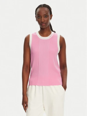 Liu Jo Sport Top TA5092 MS022 Różowy Regular Fit