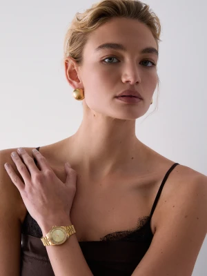 Liu Jo Stainless Steel Watch With Sparkling Accents LIUJO