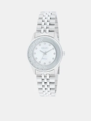 Liu Jo Steel Watch With Diamantés srebrny