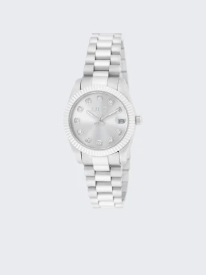 Liu Jo Steel Watch With Diamantés LIUJO
