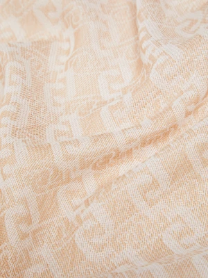 Liu Jo Stole With Jacquard Logo LIUJO