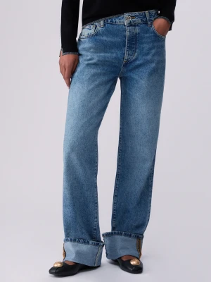Liu Jo Straight Jeans With Turn-up