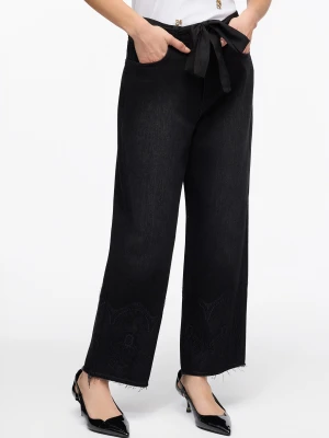 Liu Jo Straight-leg Jeans With Lace Details LIUJO