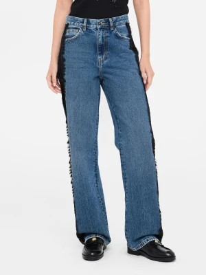 Liu Jo Straight-leg Jeans With Lace LIUJO
