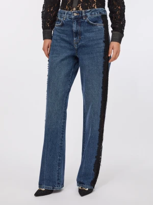 Liu Jo Straight-leg Jeans With Lace LIUJO