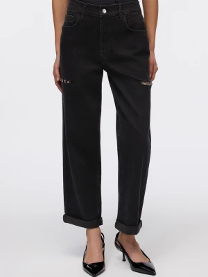 Zdjęcie produktu Liu Jo Straight-leg Jeans With Rhinestones LIUJO