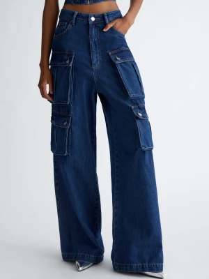 Liu Jo Stretch Cotton Cargo Jeans LIUJO