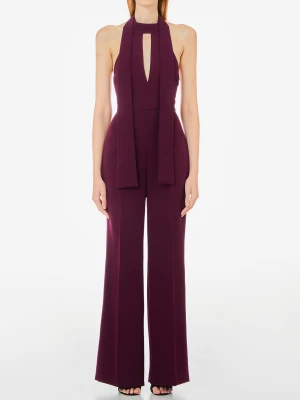 Liu Jo Stretch Jumpsuit With Pussy-bow LIUJO