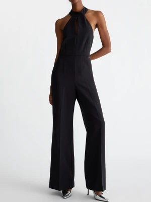 Liu Jo Stretch Jumpsuit With Pussy-bow LIUJO