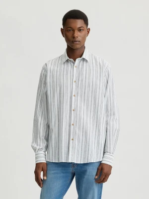 Liu Jo Striped Cotton And Linen Shirt LIUJO