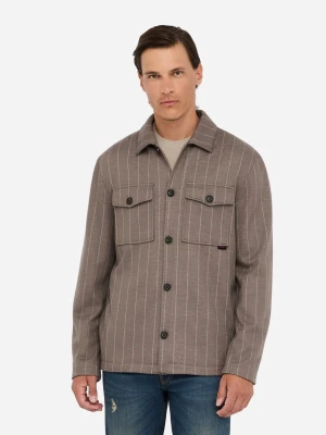 Liu Jo Striped Cotton And Wool Shirt LIUJO