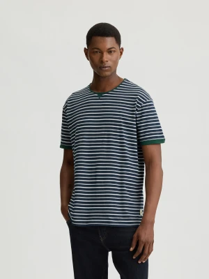 Liu Jo Striped Cotton Piqué T-shirt LIUJO