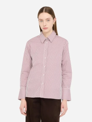 Liu Jo Striped Cotton Shirt With Top LIUJO