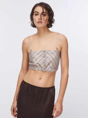 Liu Jo Striped Crop Top LIUJO