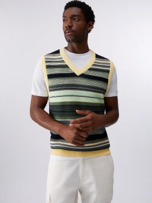 Liu Jo Striped Gilet LIUJO