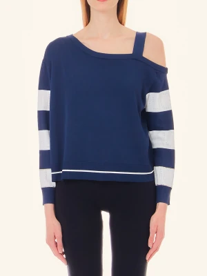 Liu Jo Striped Jumper With Logo LIUJO