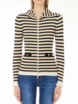 Liu Jo Striped Knit Cardigan LIUJO