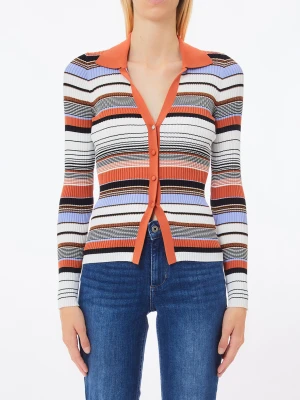 Liu Jo Striped Knit Cardigan LIUJO