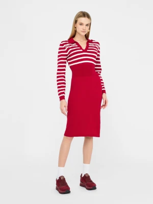 Liu Jo Striped Knit Dress LIUJO