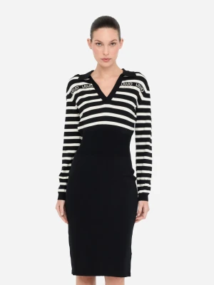 Liu Jo Striped Knit Dress LIUJO