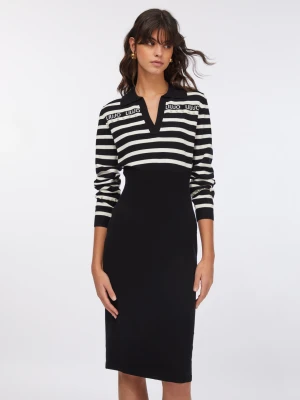 Liu Jo Striped Knit Dress LIUJO
