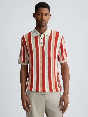 Liu Jo Striped Knit Polo Shirt LIUJO