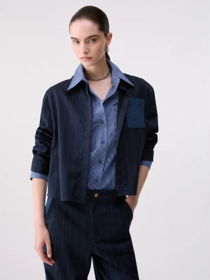 Liu Jo Striped Shirt With Pocket