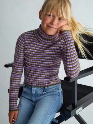 Liu Jo Striped Turtleneck LIUJO