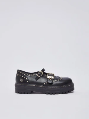 Liu Jo Studded Ballet Flats czarny